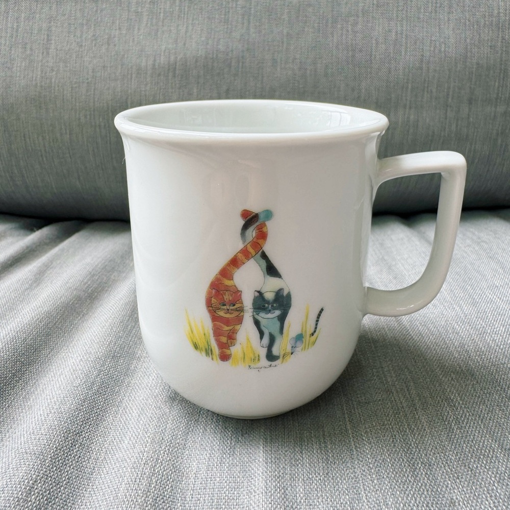 ✨Vintage Suisse Langenthal Cat Mug